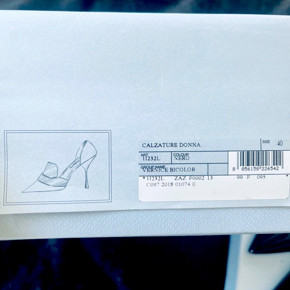 Prada Black Pointed Toe Heels - Picture 3 of 8